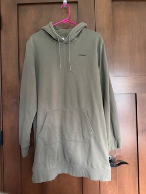 Columbia Olive Green Pullover Hoodie